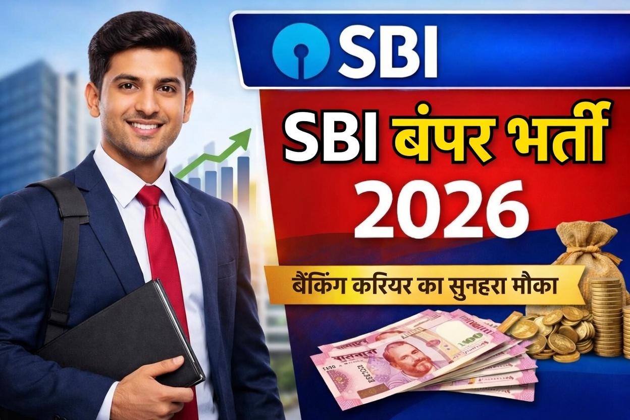 SBI Circle Based Officer Recruitment 2026 – APPLY NOW| Last Date Extended |बैंकिंग सपनों को साकार करने वाला SBI बंपर भर्ती