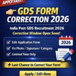 India Post GDS Recruitment 2026: Correction Window Date, Direct Link & Full Details In Hindi
