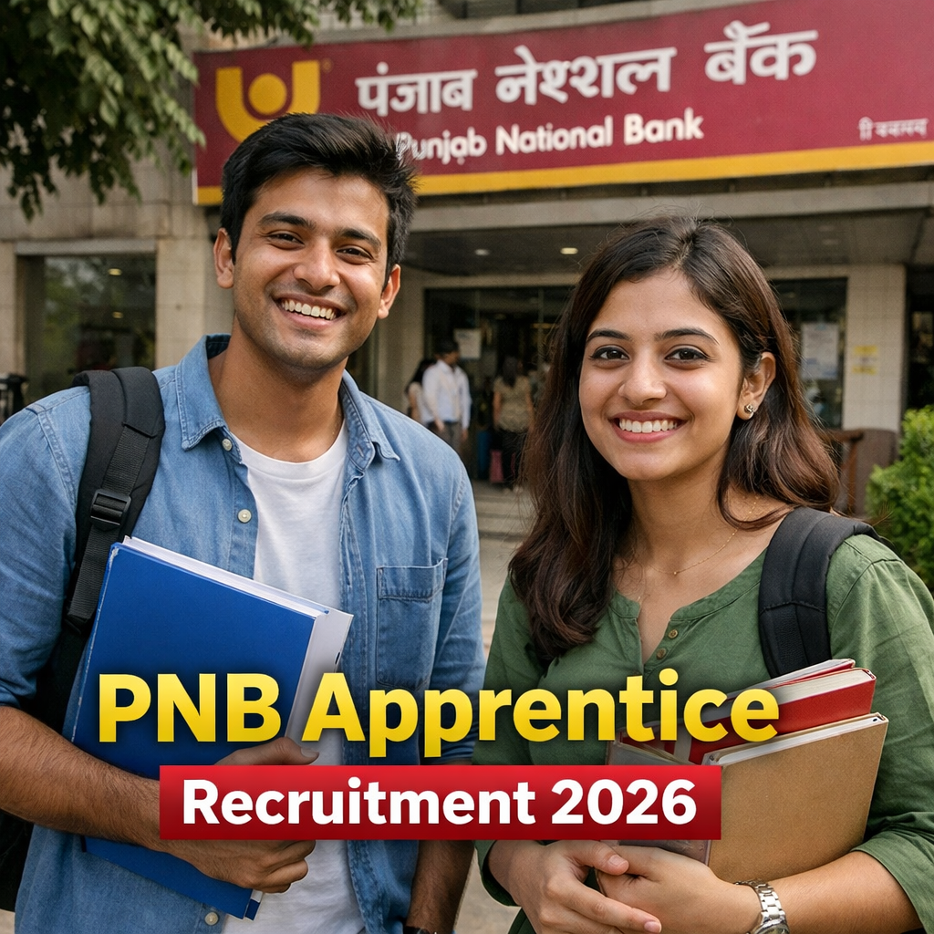 PNB Apprentice Recruitment 2026 – ग्रेजुएट युवाओं के लिए बैंक जॉब अवसर
